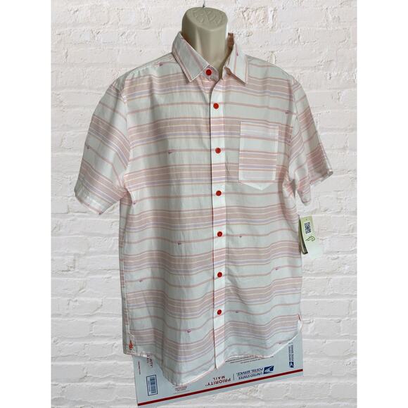Reel Life, NEW With Tags, 100% Cotton, Rod and Reel design, Short sleeve Size XL - Picture 1 of 7